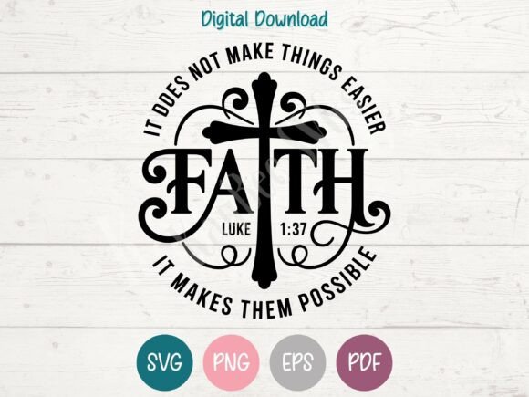 Christian Faith SVG Graphics & T-Shirt Designs Review