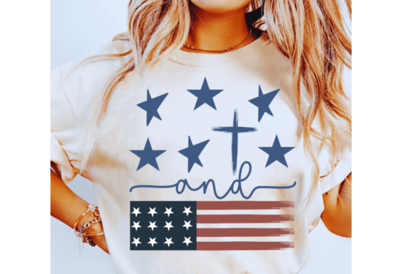 Christian Patriot Mom 4th of July SVG: Graphics for T-Shirt Designs