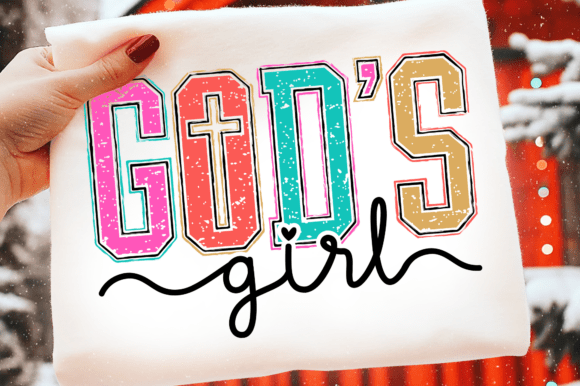 God s Girl Svg: Faith Christian T-Shirt Designs & Graphics