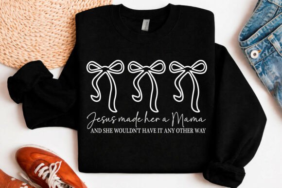 Jesus Made Her a Mama SVG PNG Review for Branding