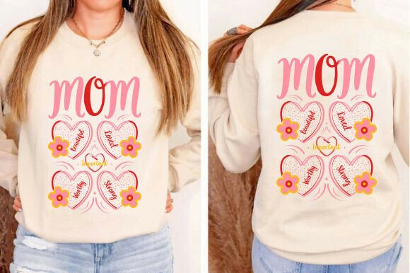 Mom Christian SVG: Faith Graphics for T-Shirt Designs