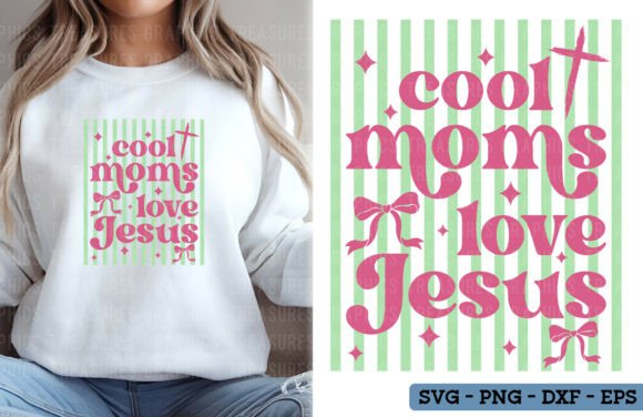 Retro Christian Mom PNG SVG Jesus: Designer Review