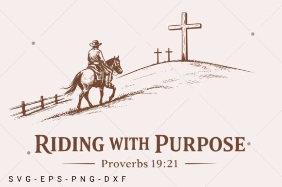 Riding with Purpose Cowboy Christian SVG: Graphics & T-Shirt Designs Reviewed