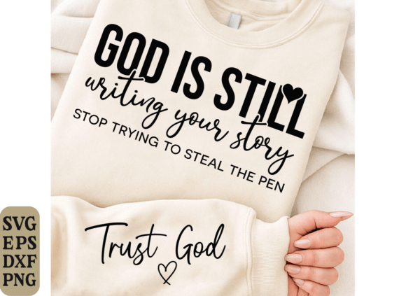 Trust God SVG: Christian Graphics for T-Shirt Designs