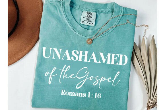 Unashamed of the Gospel SVG Review: Faith-Filled Design for Embroidery
